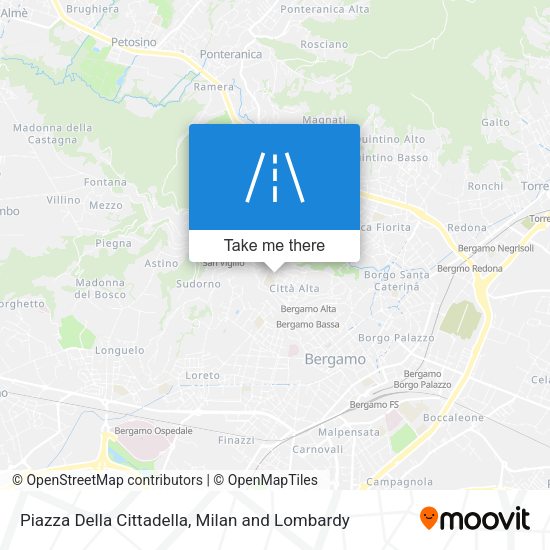 Piazza Della Cittadella map