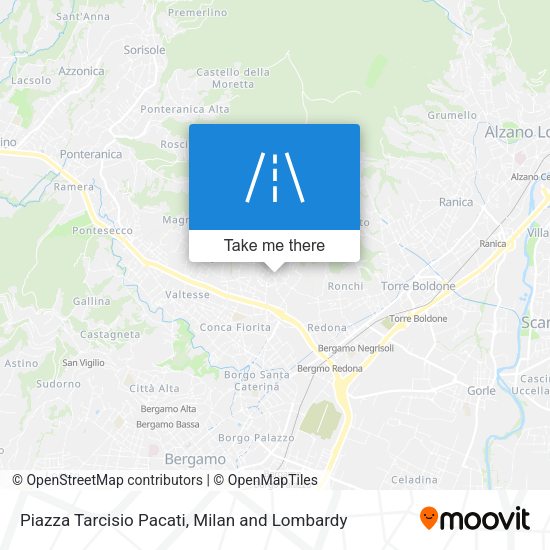 Piazza Tarcisio Pacati map