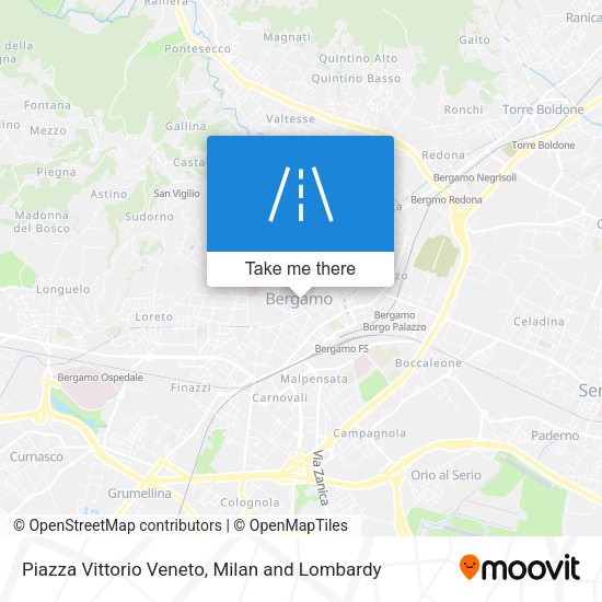 Piazza Vittorio Veneto map