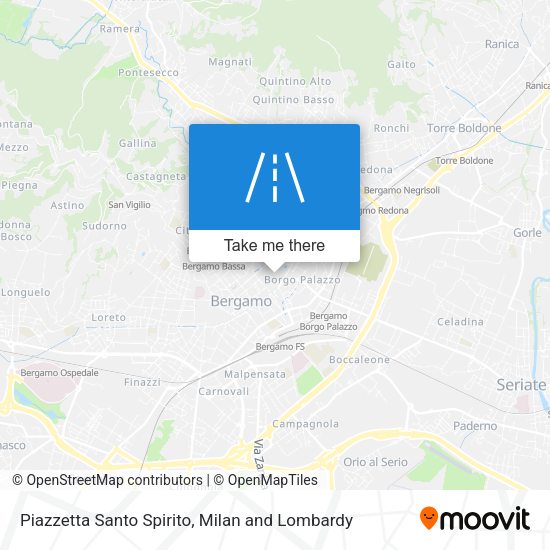 Piazzetta Santo Spirito map