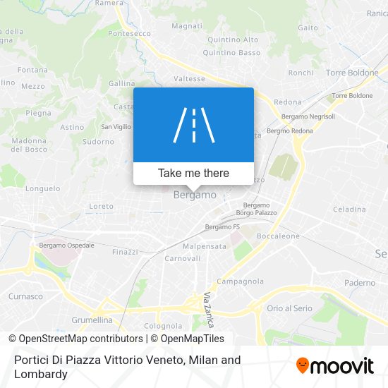 Portici Di Piazza Vittorio Veneto map