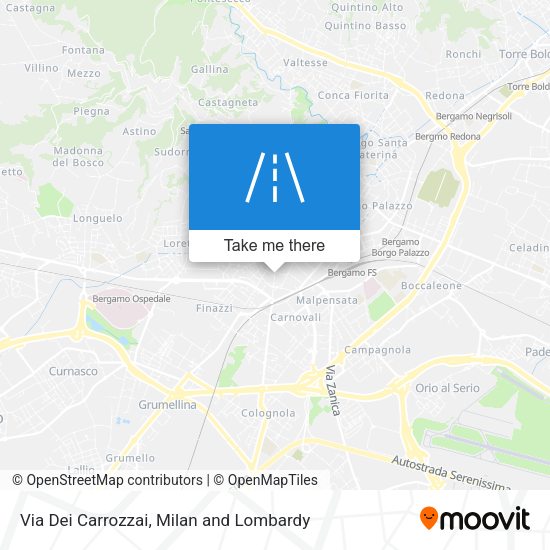 Via Dei Carrozzai map