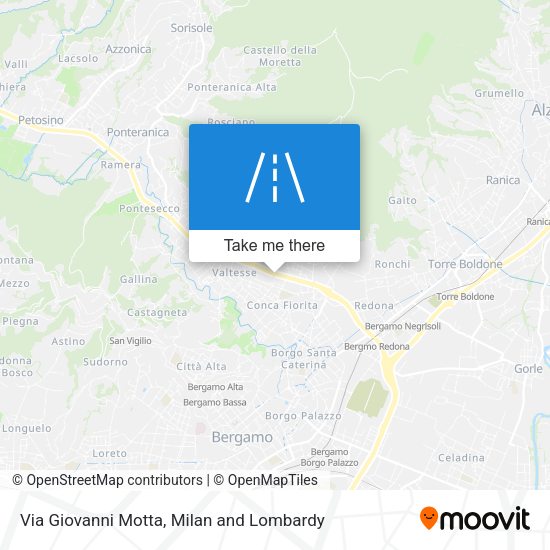 Via Giovanni Motta map