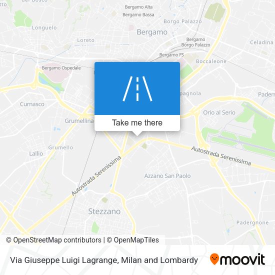 Via Giuseppe Luigi Lagrange map