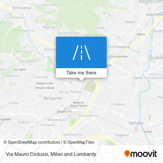 Via Mauro Codussi map