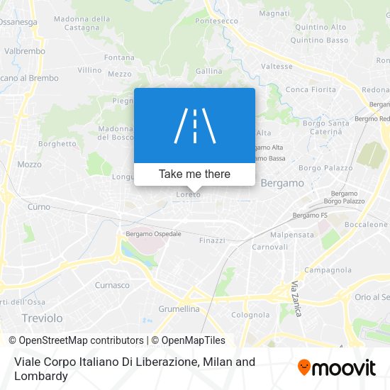 Viale Corpo Italiano Di Liberazione map