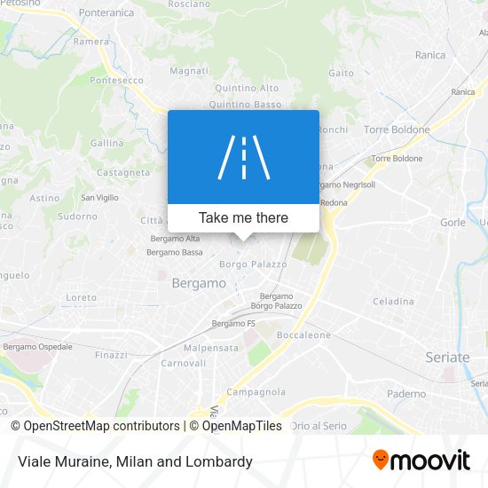 Viale Muraine map