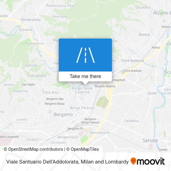 Viale Santuario Dell'Addolorata map