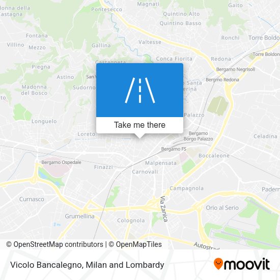 Vicolo Bancalegno map