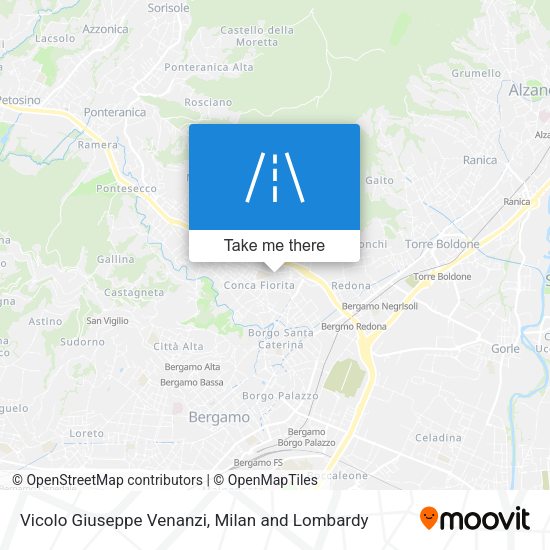 Vicolo Giuseppe Venanzi map