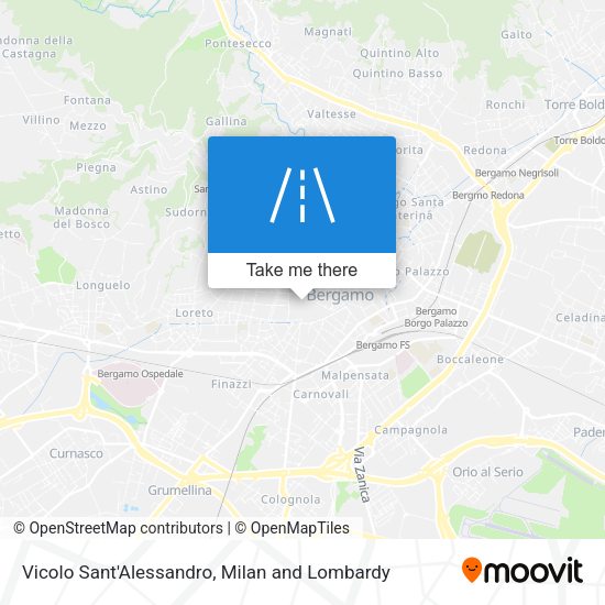 Vicolo Sant'Alessandro map