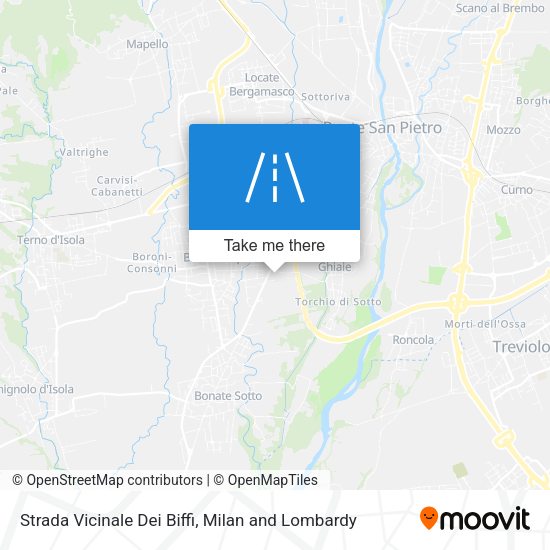 Strada Vicinale Dei Biffi map