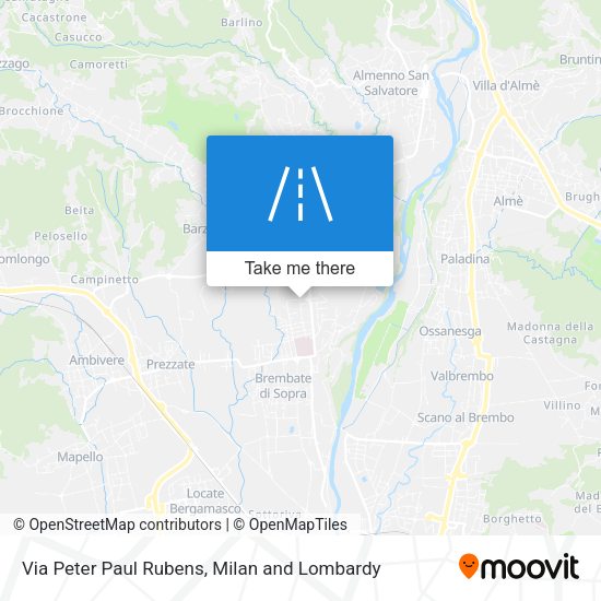 Via Peter Paul Rubens map