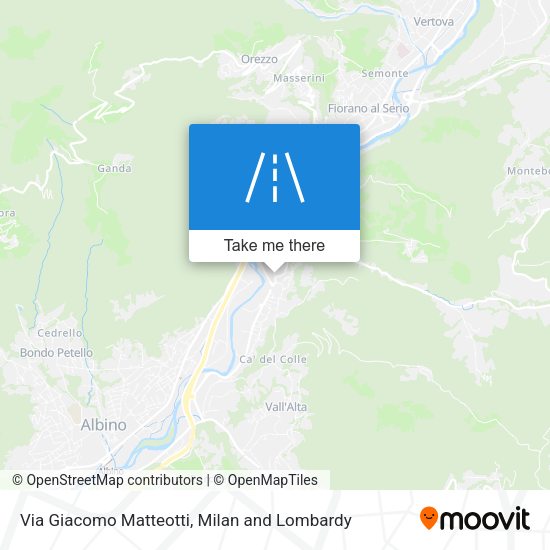 Via Giacomo Matteotti map