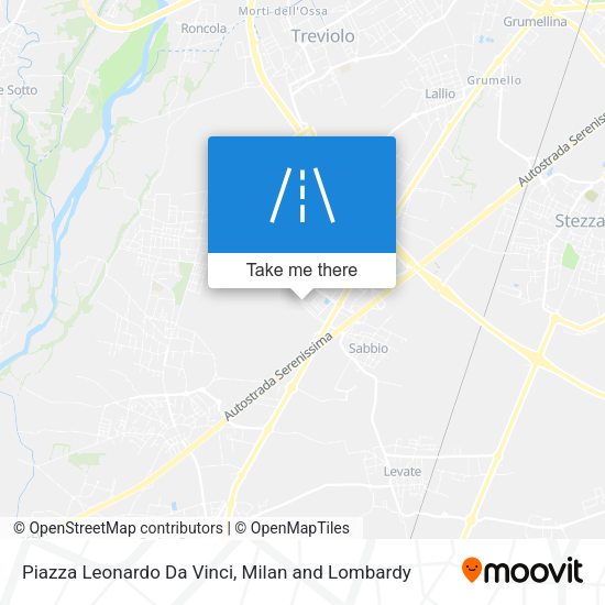 Piazza Leonardo Da Vinci map