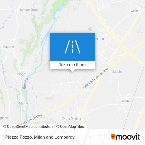 Piazza Pozzo map