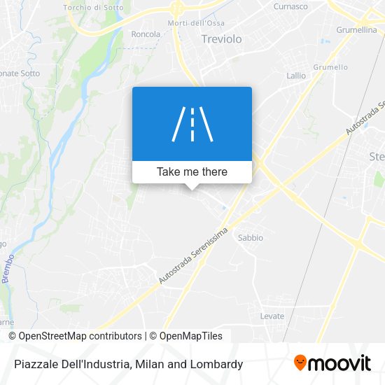 Piazzale Dell'Industria map