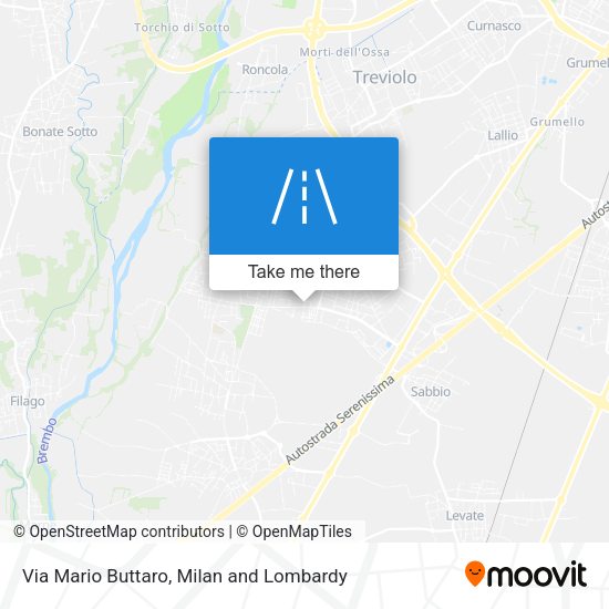 Via Mario Buttaro map