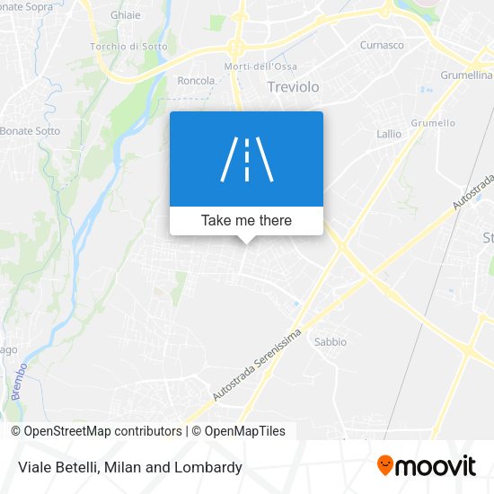 Viale Betelli map