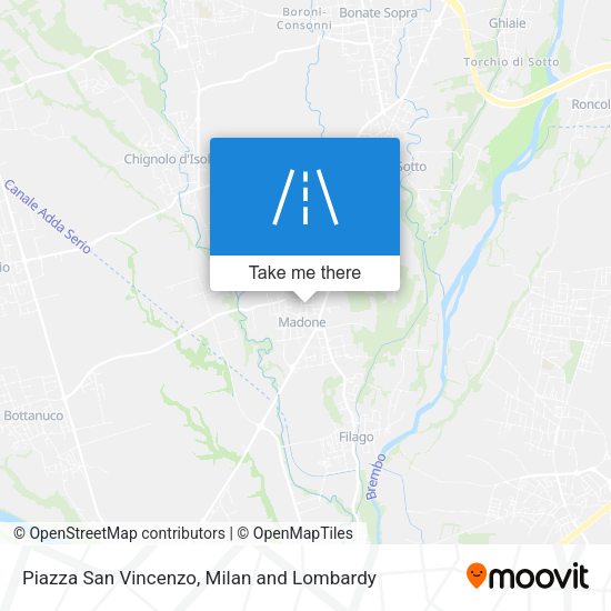 Piazza San Vincenzo map
