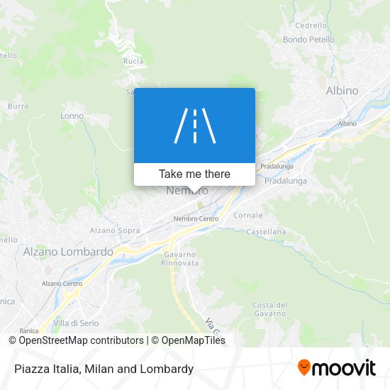 Piazza Italia map