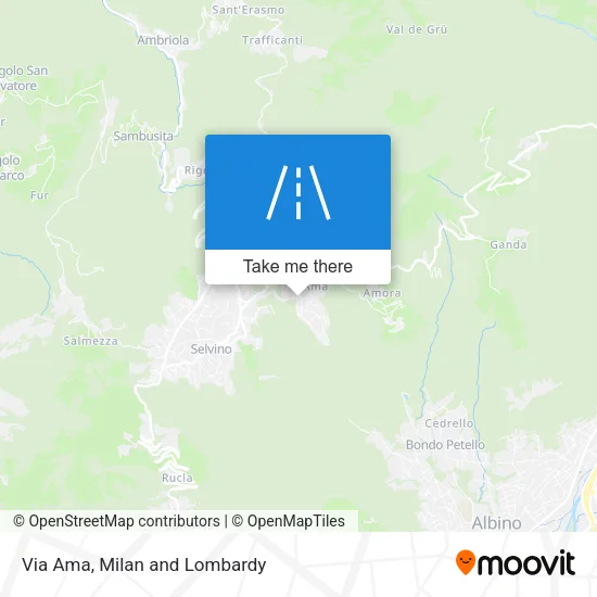 Via Ama map