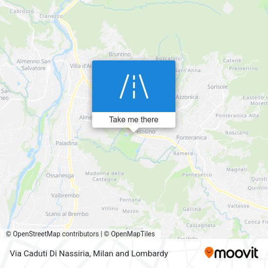 Via Caduti Di Nassiria map