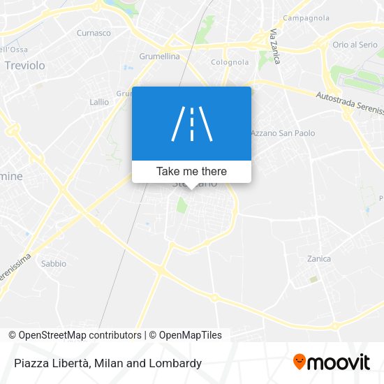 Piazza Libertà map