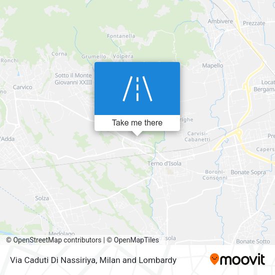 Via Caduti Di Nassiriya map