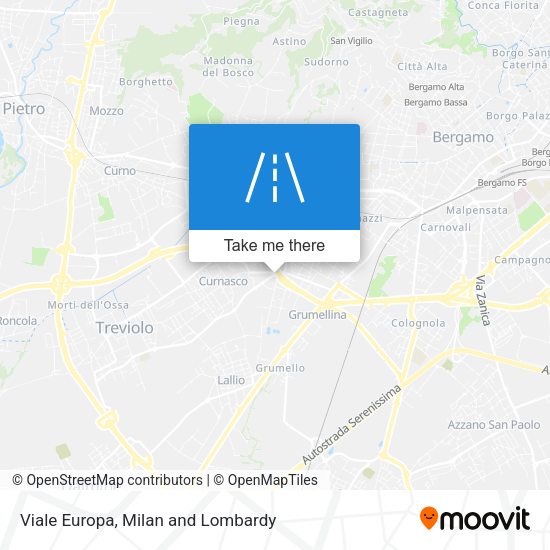 Viale Europa map