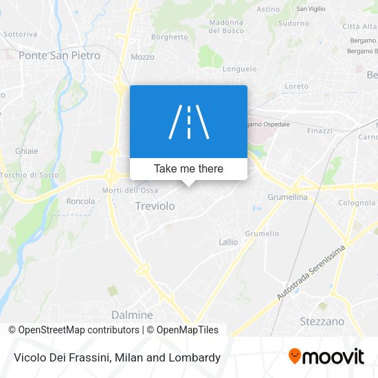Vicolo Dei Frassini map