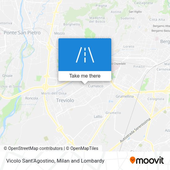 Vicolo Sant'Agostino map