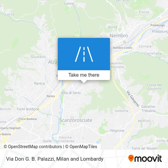 Via Don G. B. Palazzi map