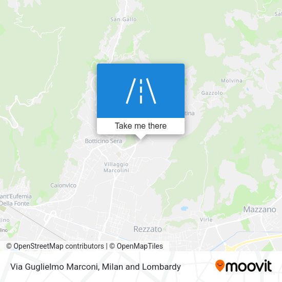 Via Guglielmo Marconi map