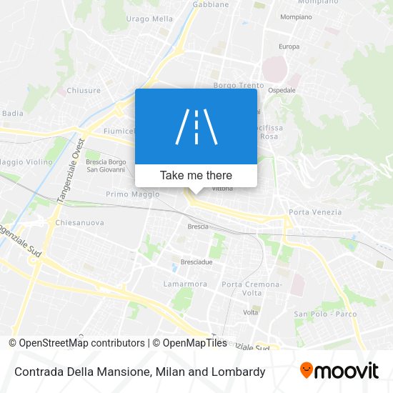 Contrada Della Mansione map