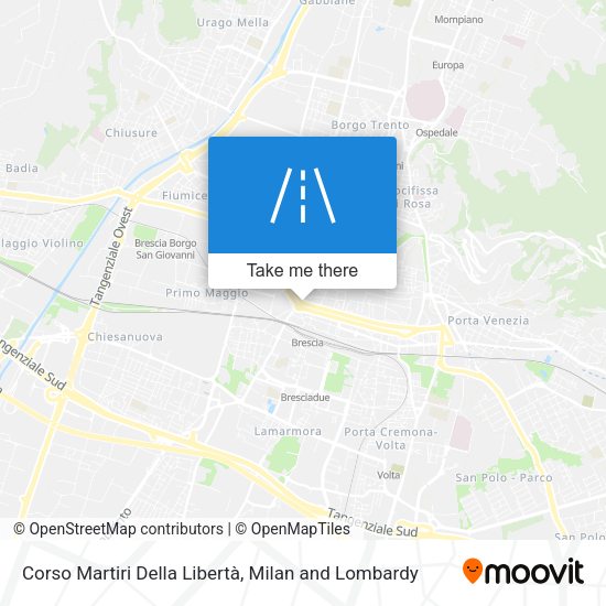 Corso Martiri Della Libertà map