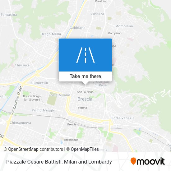 Piazzale Cesare Battisti map