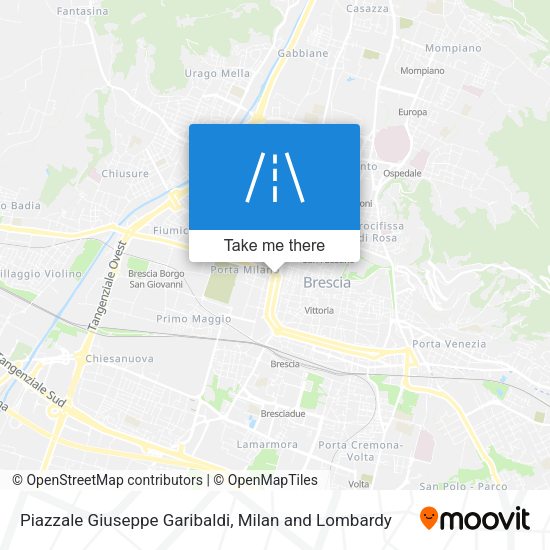 Piazzale Giuseppe Garibaldi map