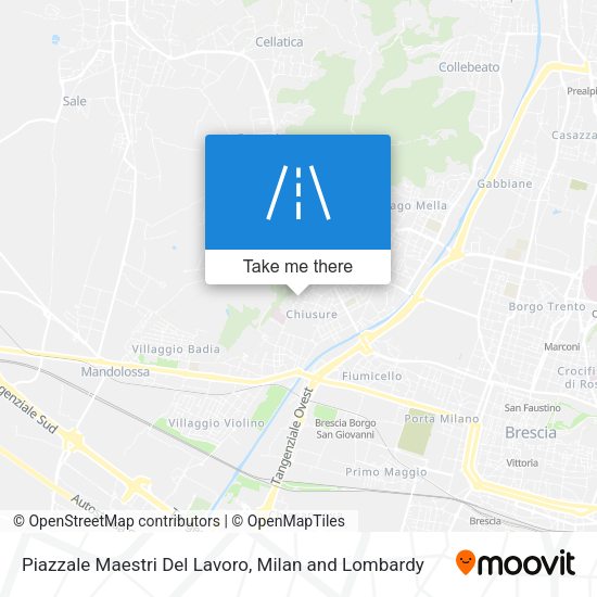 Piazzale Maestri Del Lavoro map