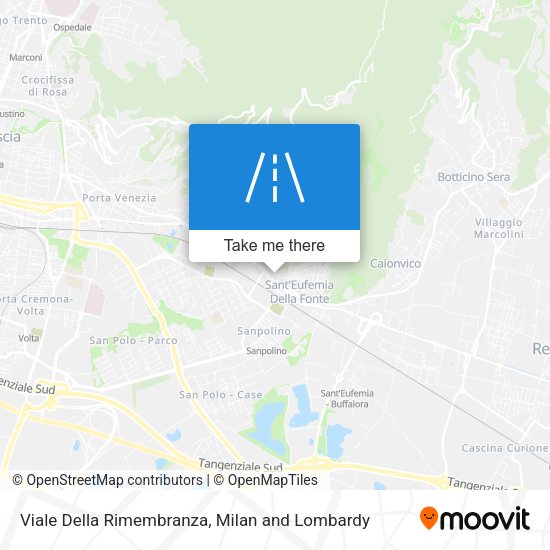 Viale Della Rimembranza map