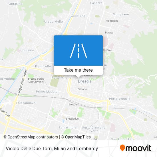 Vicolo Delle Due Torri map