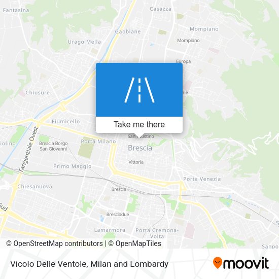 Vicolo Delle Ventole map