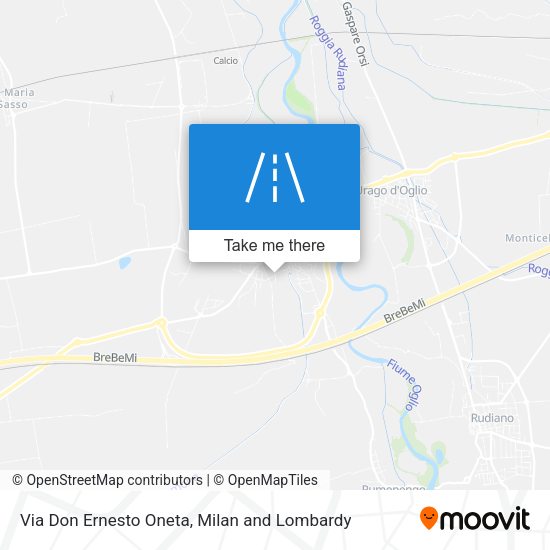 Via Don Ernesto Oneta map