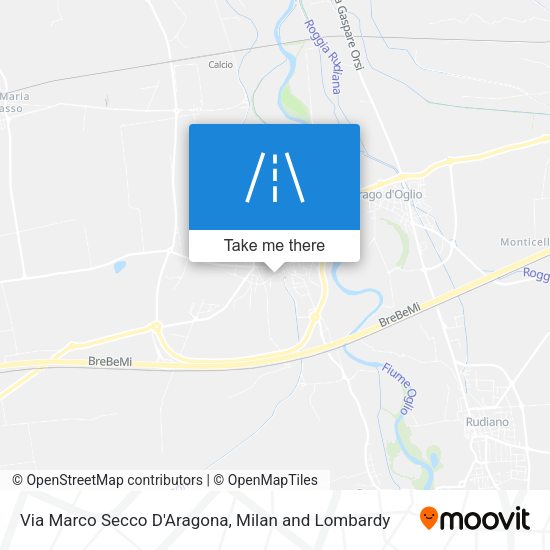 Via Marco Secco D'Aragona map
