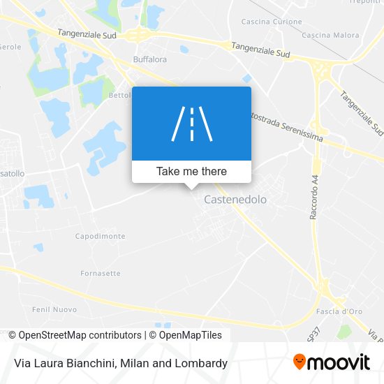 Via Laura Bianchini map