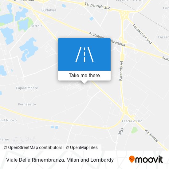 Viale Della Rimembranza map