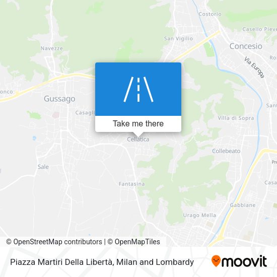 Piazza Martiri Della Libertà map