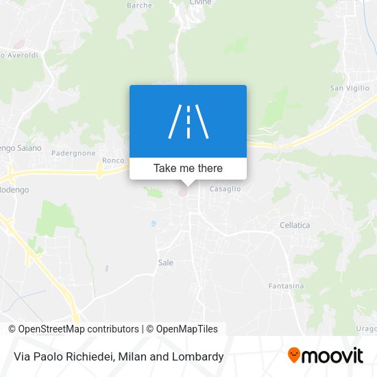 Via Paolo Richiedei map