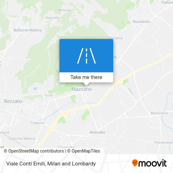 Viale Conti Emili map