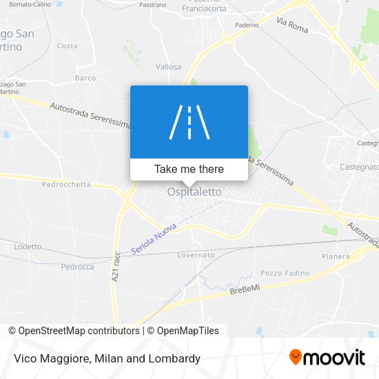 Vico Maggiore map